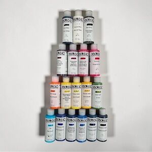 New Golden Fluid Acrylic Paint Colors- 18 Total, -4 oz Bottles